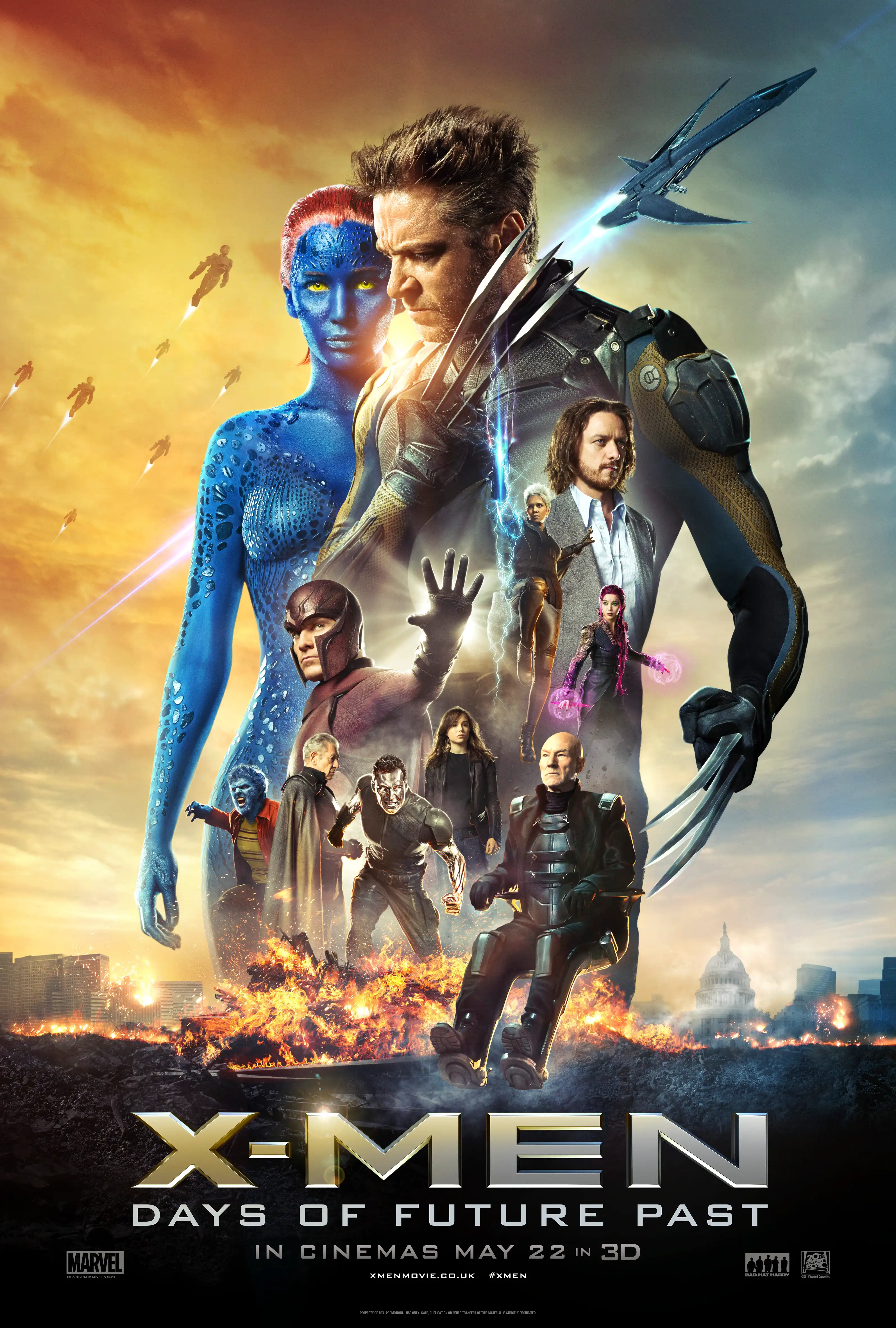 Poster de la Película o Serie: X-Men: Días Del Futuro Pasado