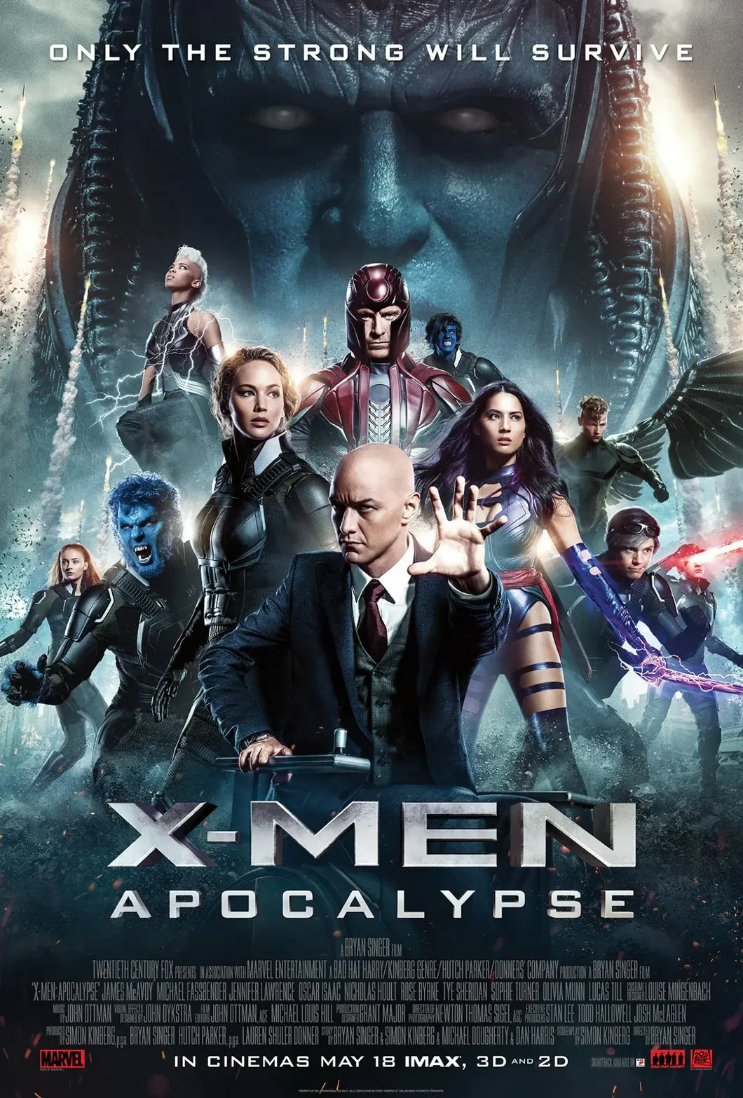 Poster de la Película o Serie: X-Men: Apocalipsis